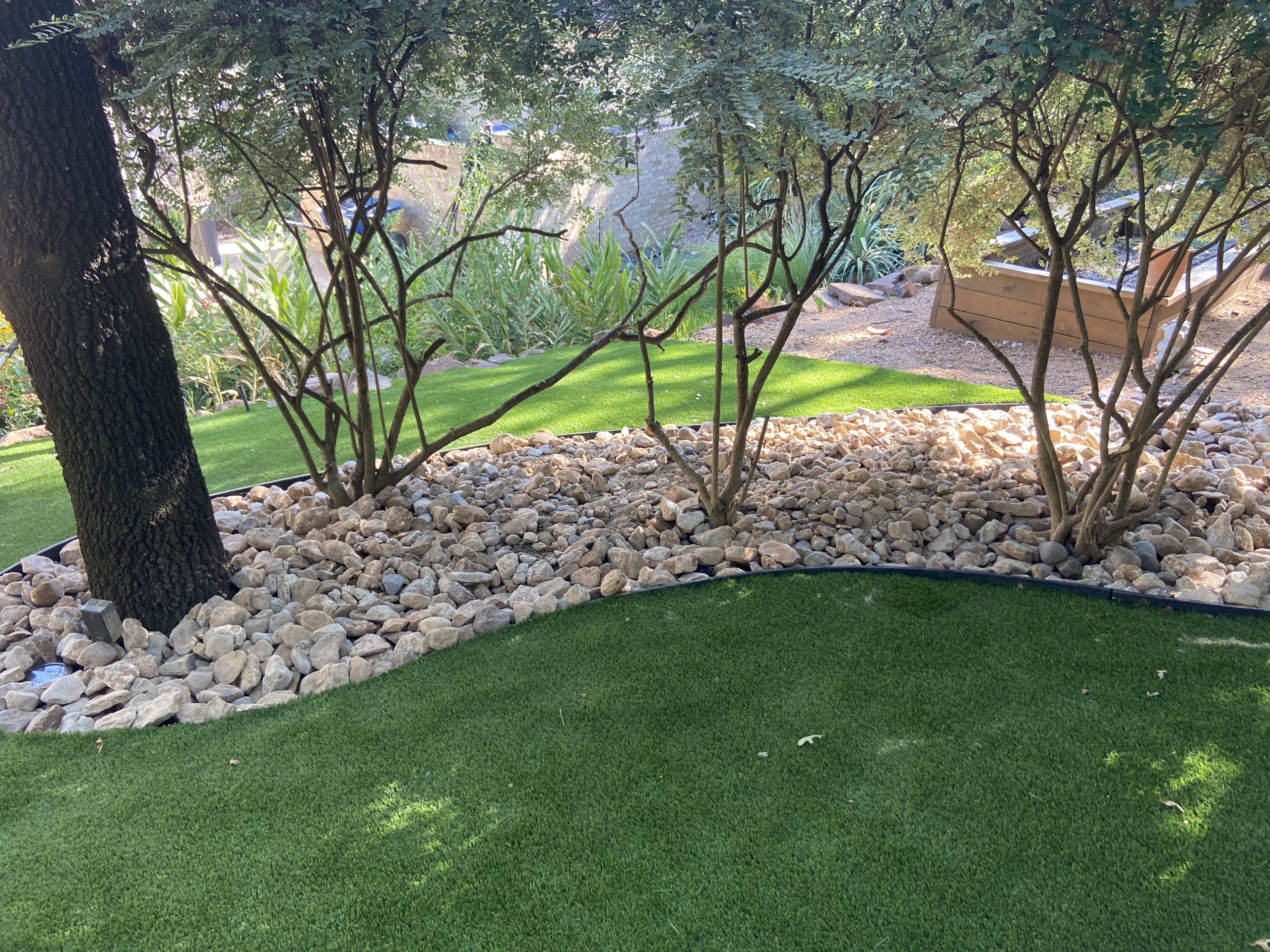 Backyard Turf Landscaping Installation - Dallas Fort Worth