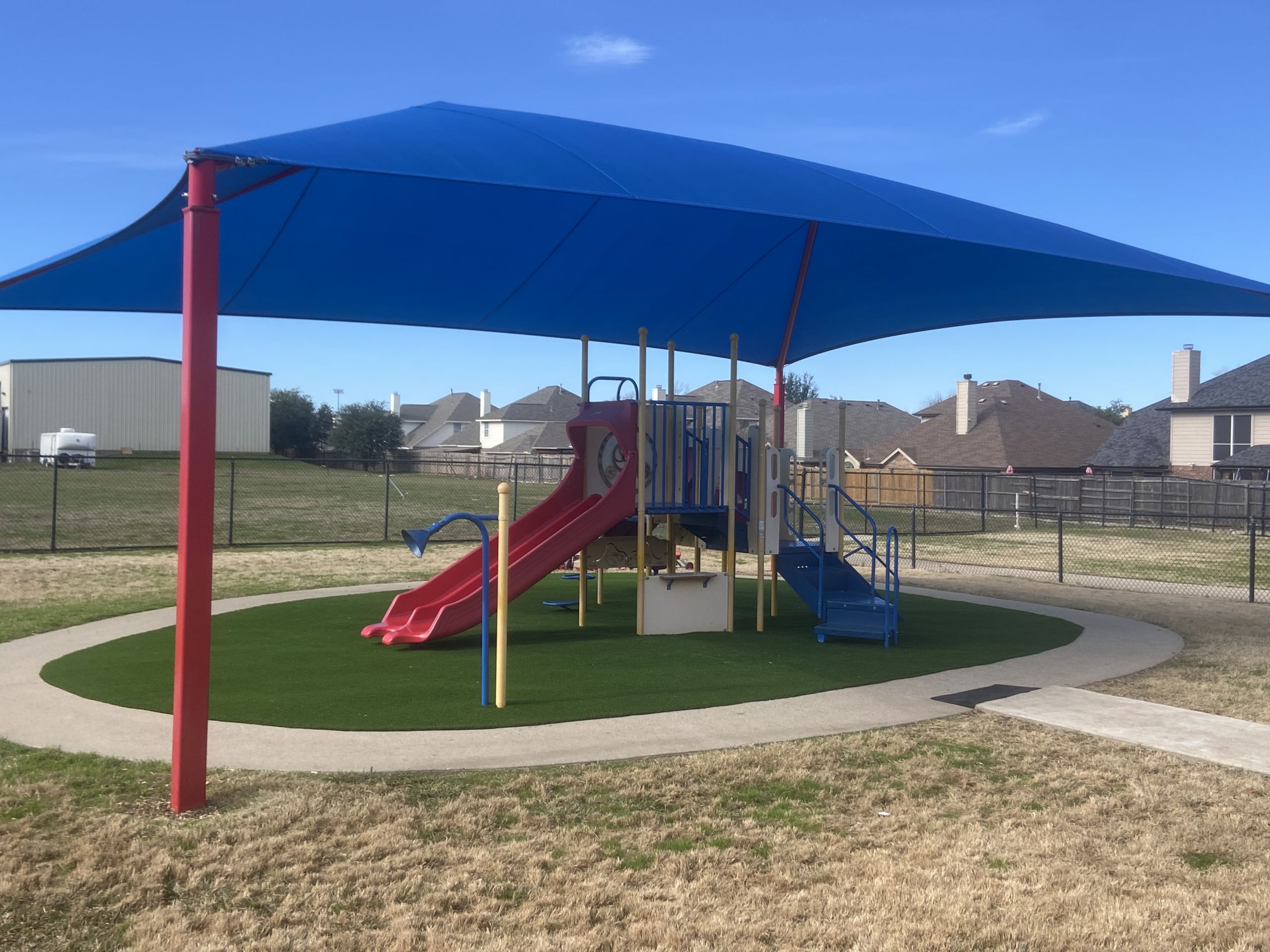 Playground Turf Installation Fort Worth