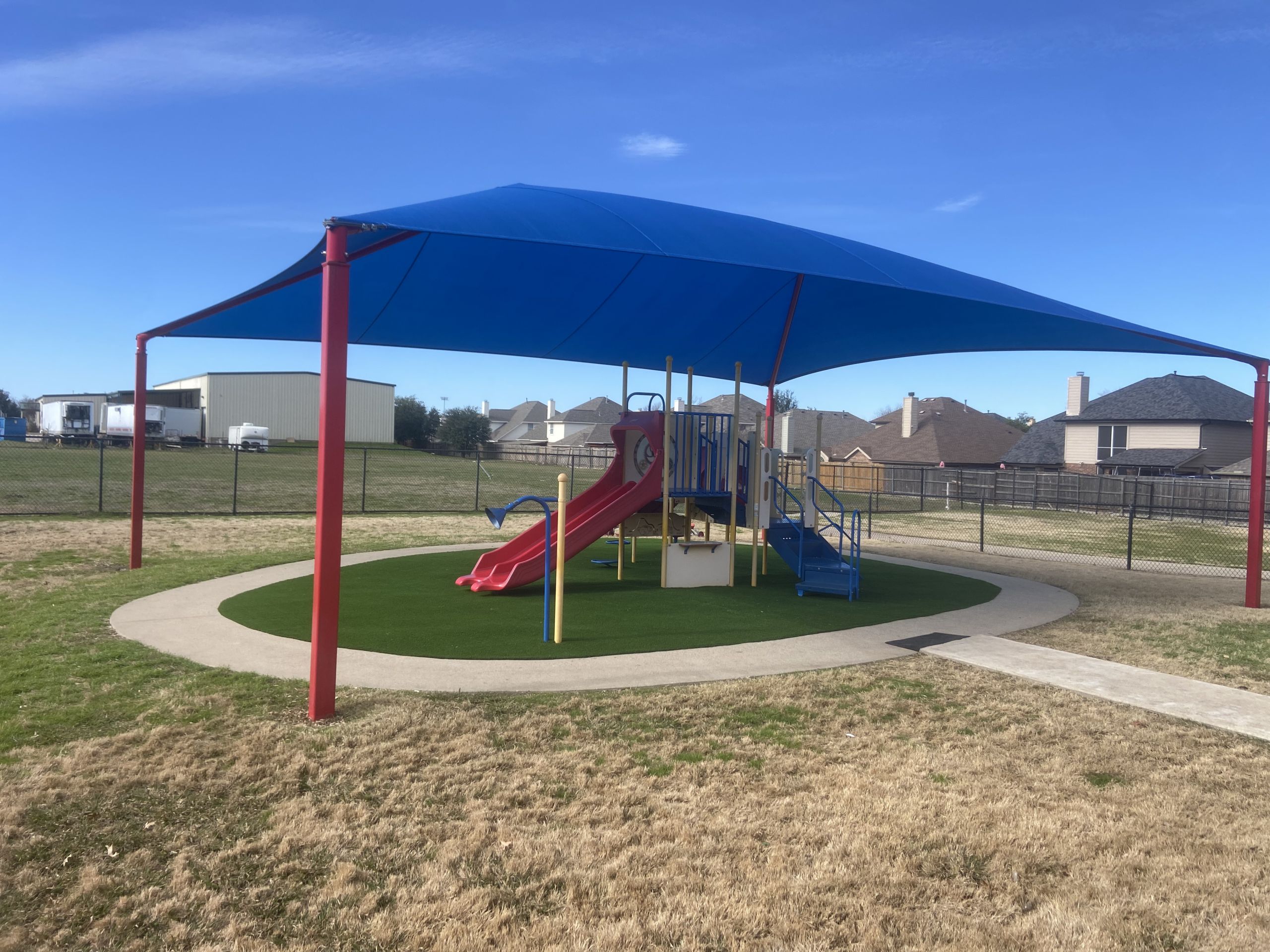 Playground Turf Installation Fort Worth