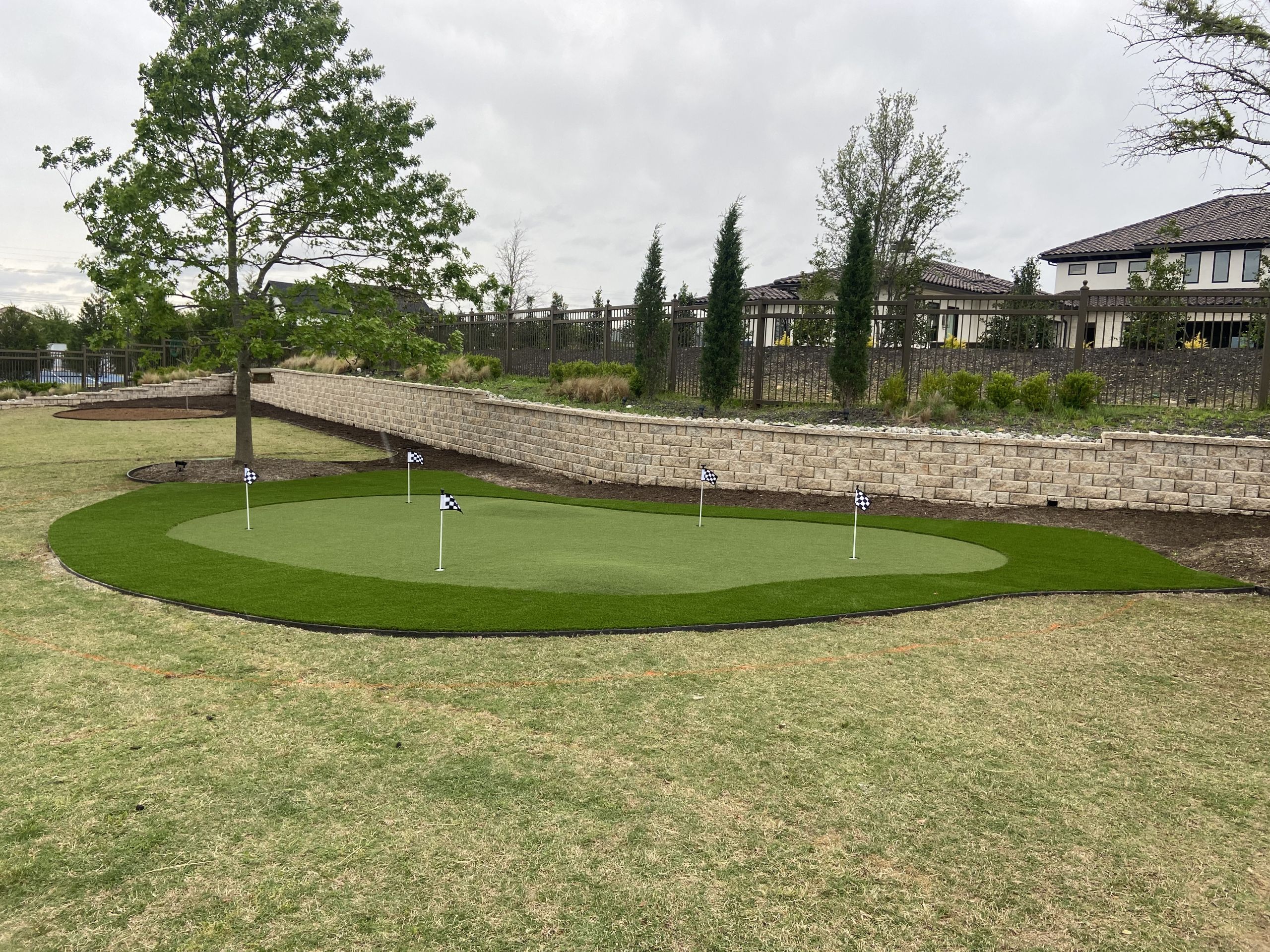 Putting Green Turf Installation - Commercial Course