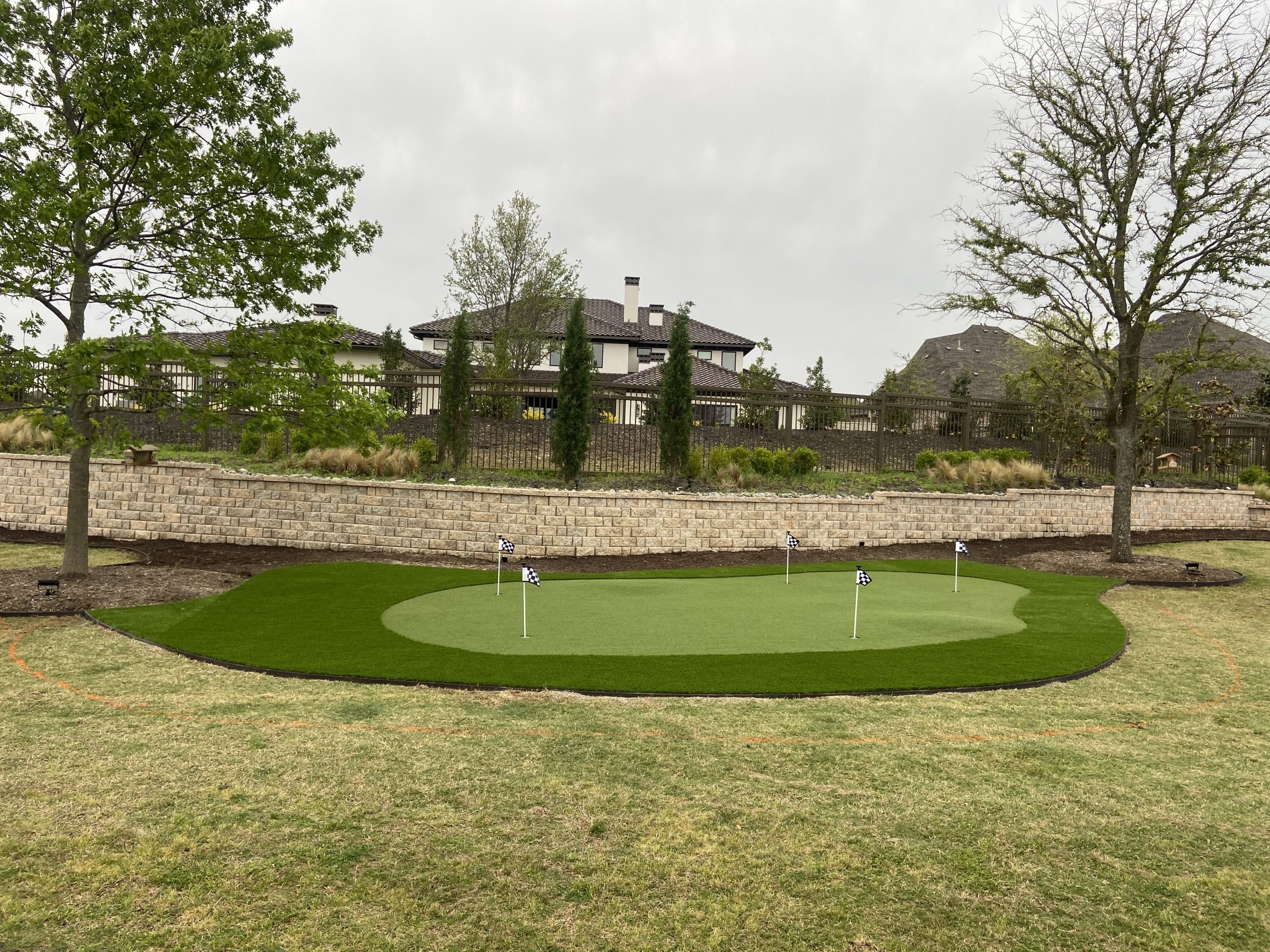 Putting Green Turf Installation - Commercial Course