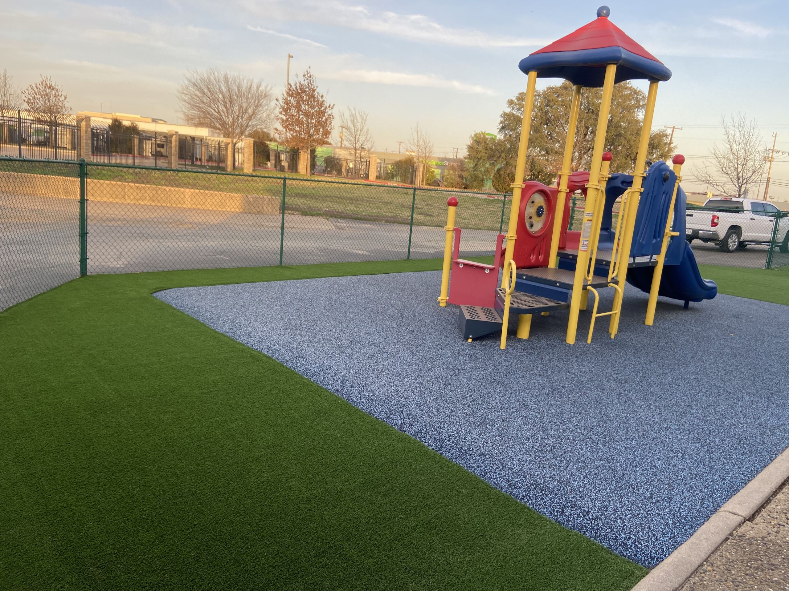 Playground Turf Installation Daycare Dallas Fort Worth