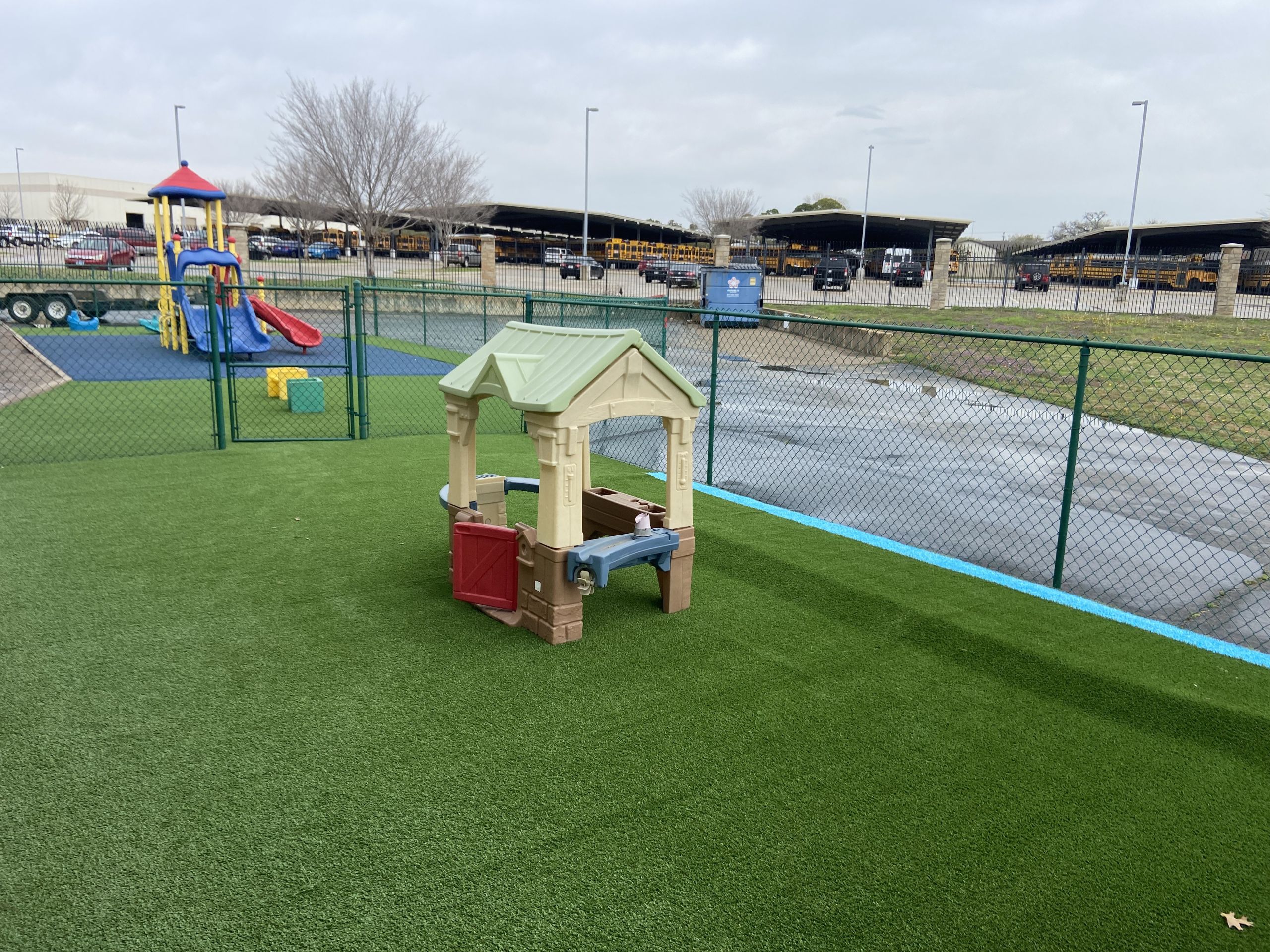 Playground Turf Installation Daycare Dallas Fort Worth