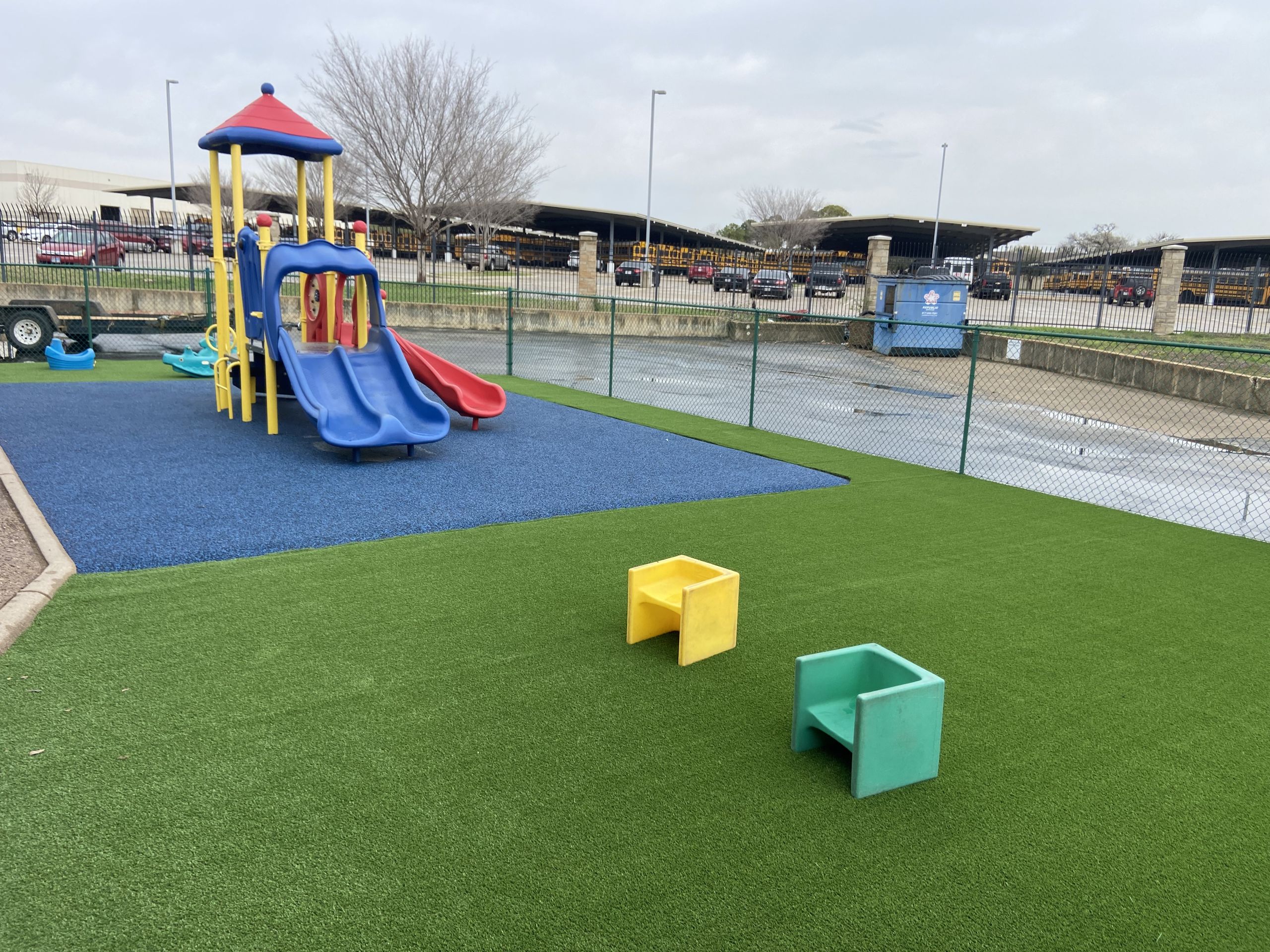 Playground Turf Installation Daycare