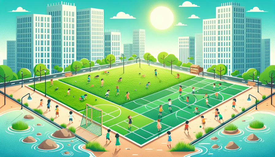 Eco-Friendly Solutions: The Environmental Impact and Benefits of Synthetic Turf in Urban Play Areas